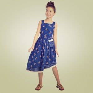 Disney’s Beauty and the Beast blue themed dress